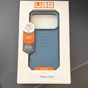 Ag Adriano Goldschmied UAG Civilian Blue iPhone 17 Pro Case